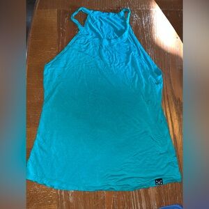 CVG rocker tank top - L Teal